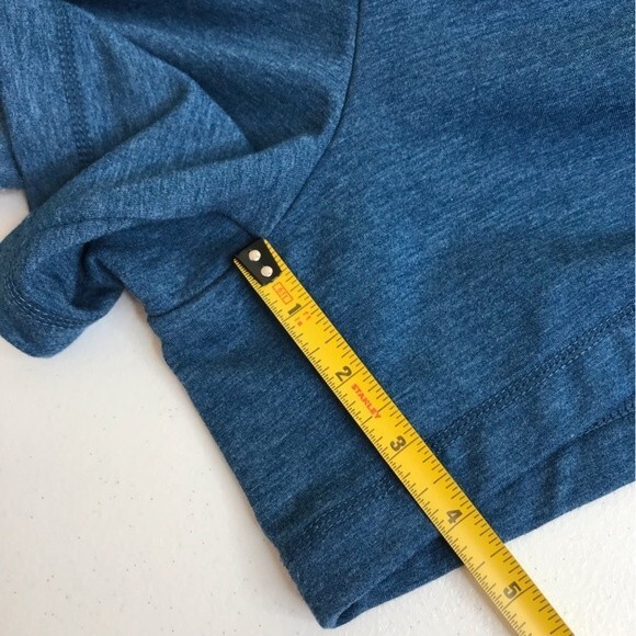 32 Degrees Cool Fleece Shorts Heather Blue 4 Inch Inseam Women Size Large - Picture 11 of 14